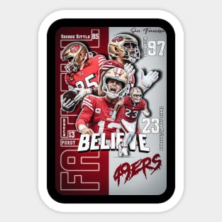 49ers Football Sticker